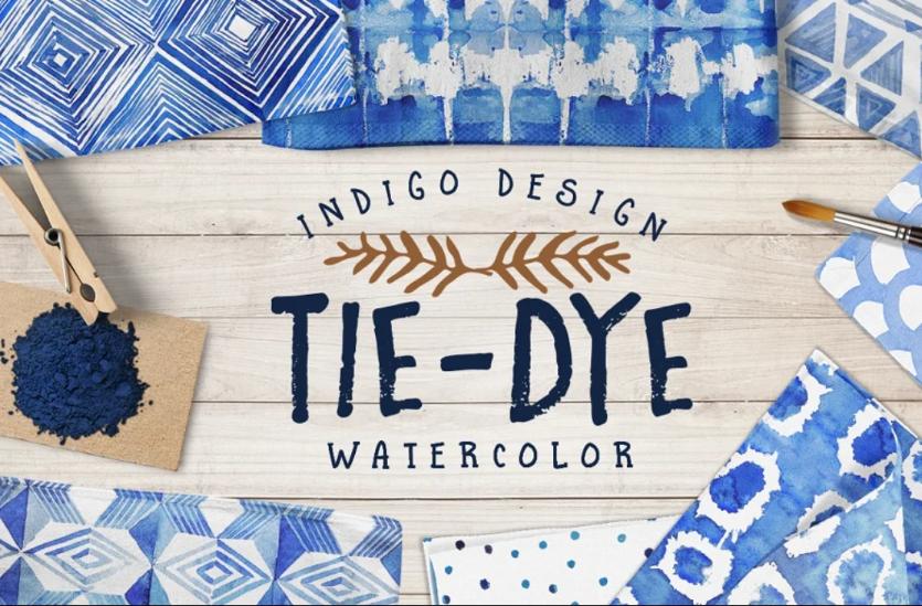 Tie Dye Watercolor patterns