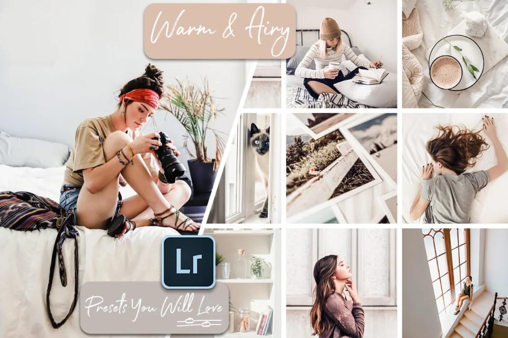 Warm and Airy Lightroom Presets