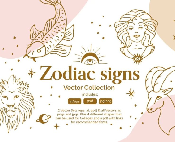 15+ FREE Zodiac Sign Illustrations EPS Download