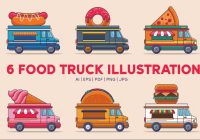 Food Truck Illustrations