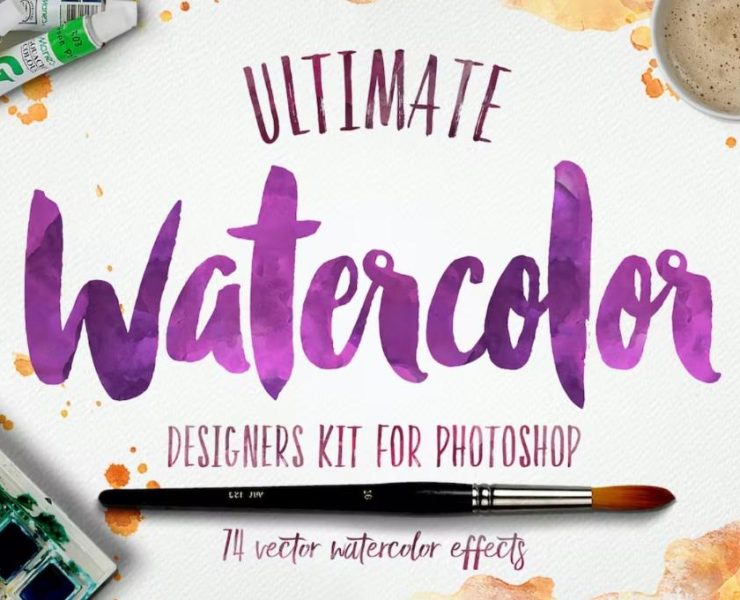 15+ Watercolor Effect Creator Photoshop FREE