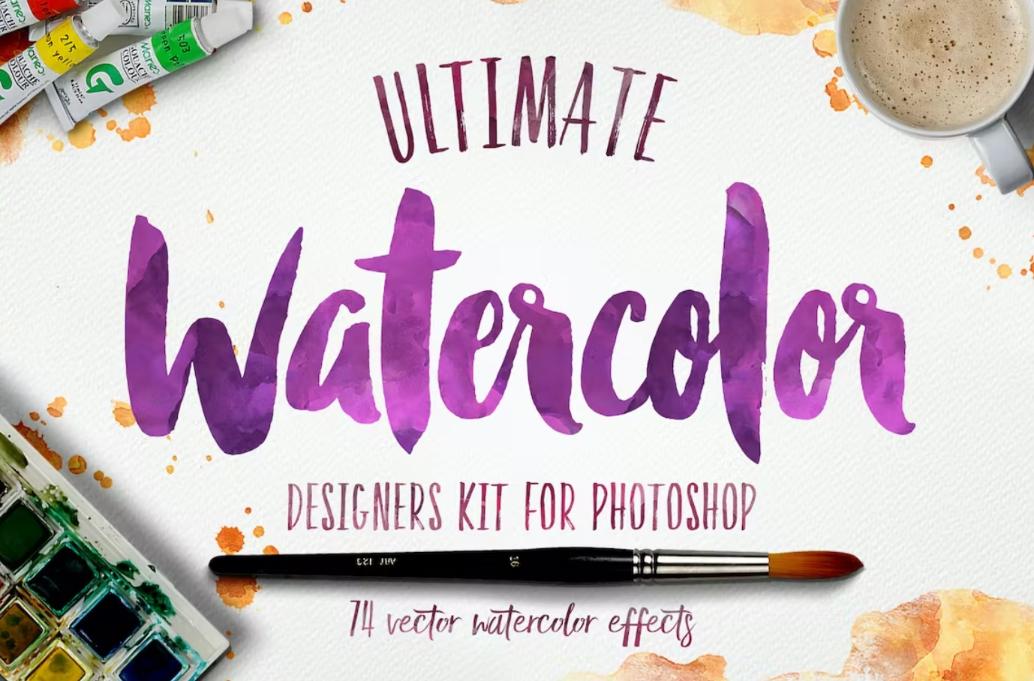 74 Professional Watercolor Effects