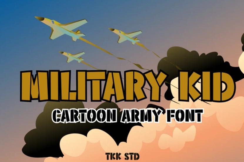 Armyy Gaming Style Fonts