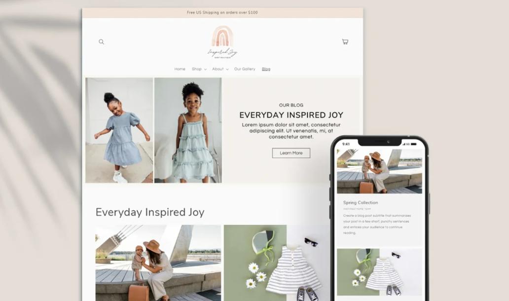 Baby Clothes Shopify Theme