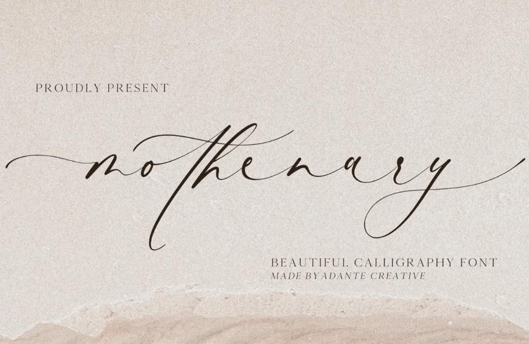Beautiful Calligraphy Fonts