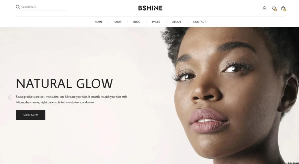 Beauty Products E Commerce Theme