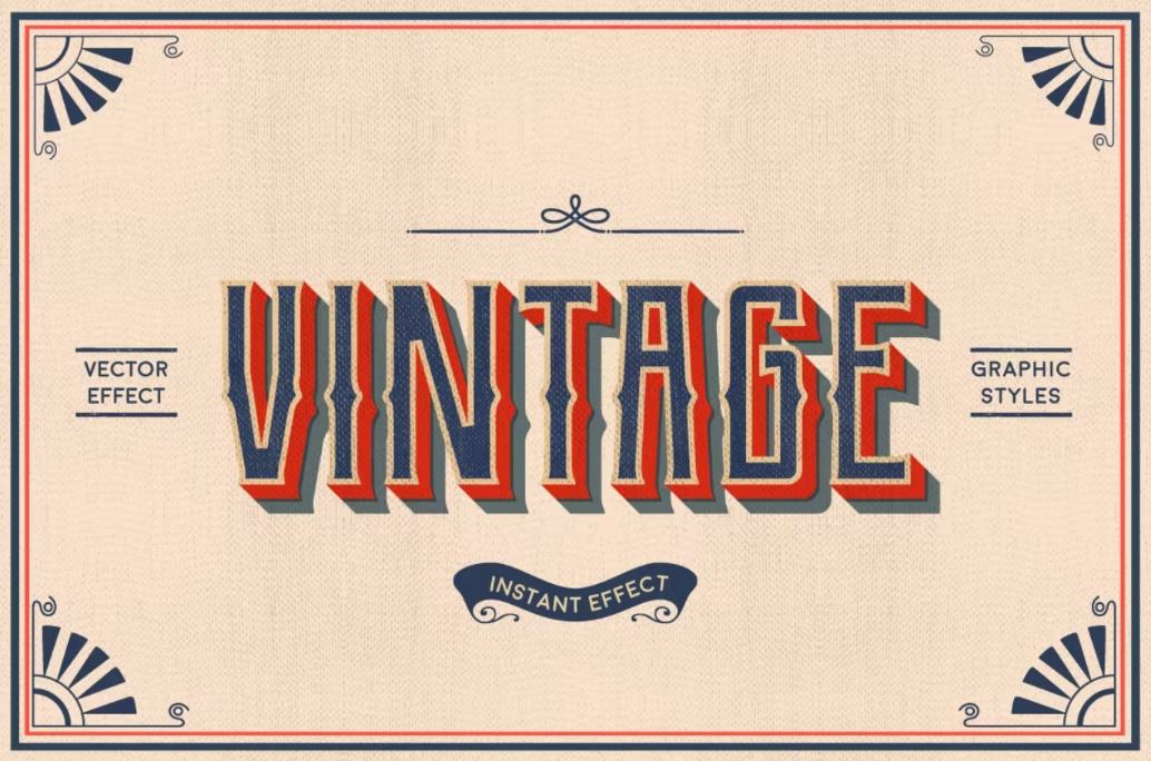 Vintage Text Effects