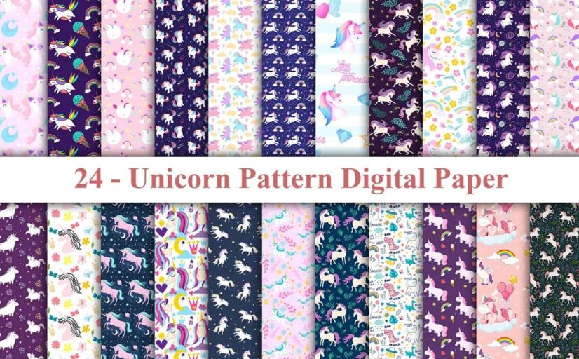 Creative Unicorn Pattern Designs