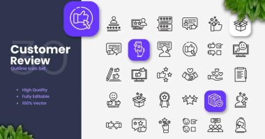 Customer Review Icons