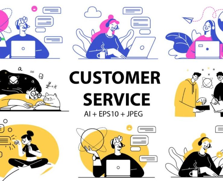 15+ FREE Customer Service Illustrations Download