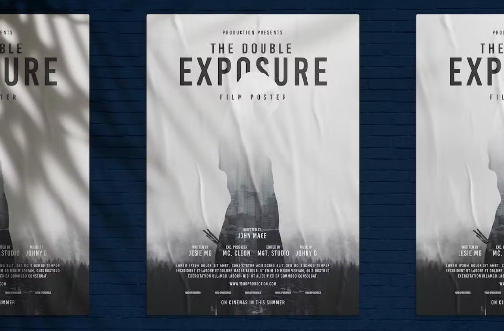 Double Exposure Movie Template