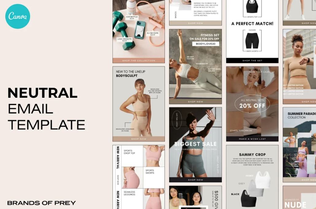 Editable Fashion Email Template