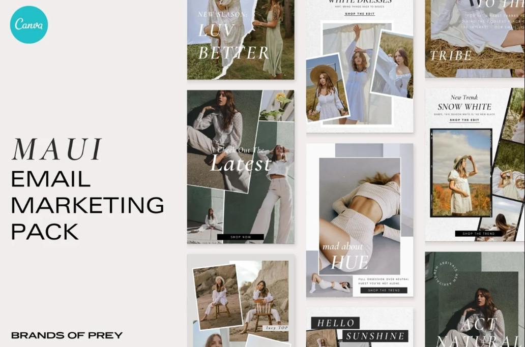 Fashion Products Newsletter Template 
