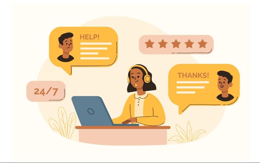 Free Customer Support Illustration Design