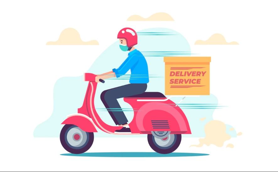 Free Delivery Service Vector