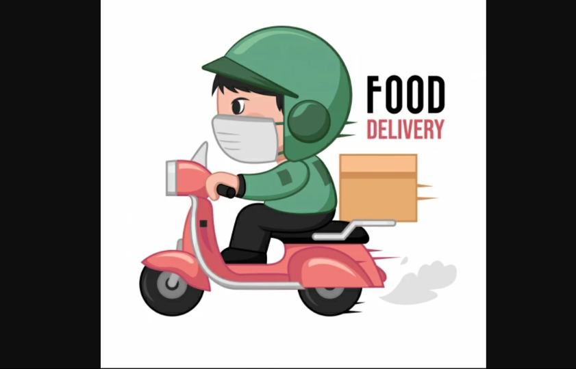 Free Food Delivery Vectors