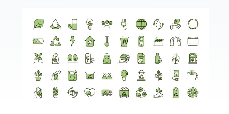 Free Professional Green Icons