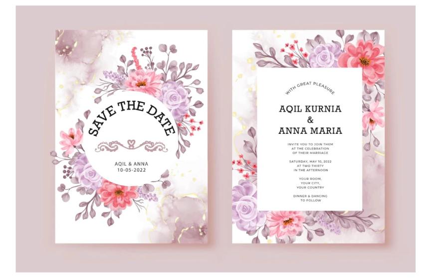 Free Save the Date Template
