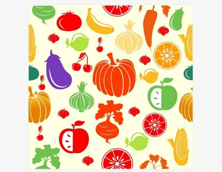 Fruit and Vegetable patterns