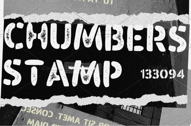 Grunge Industrial Style Fonts