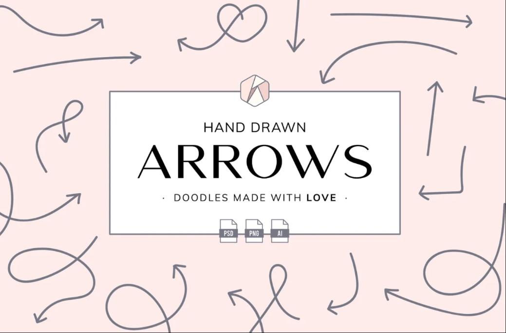 Hand Drawn Arrow Doodles
