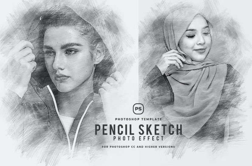 High Quality Pencil Photo Effect