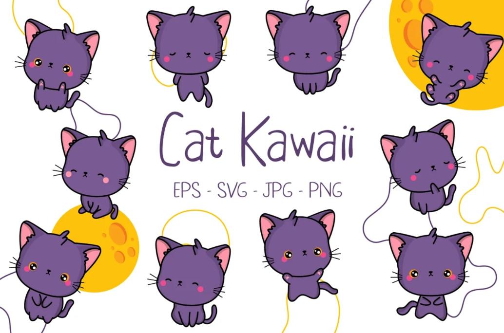 High Quality cat Kawaii