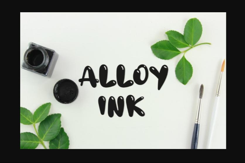 Ink Funny Style Font