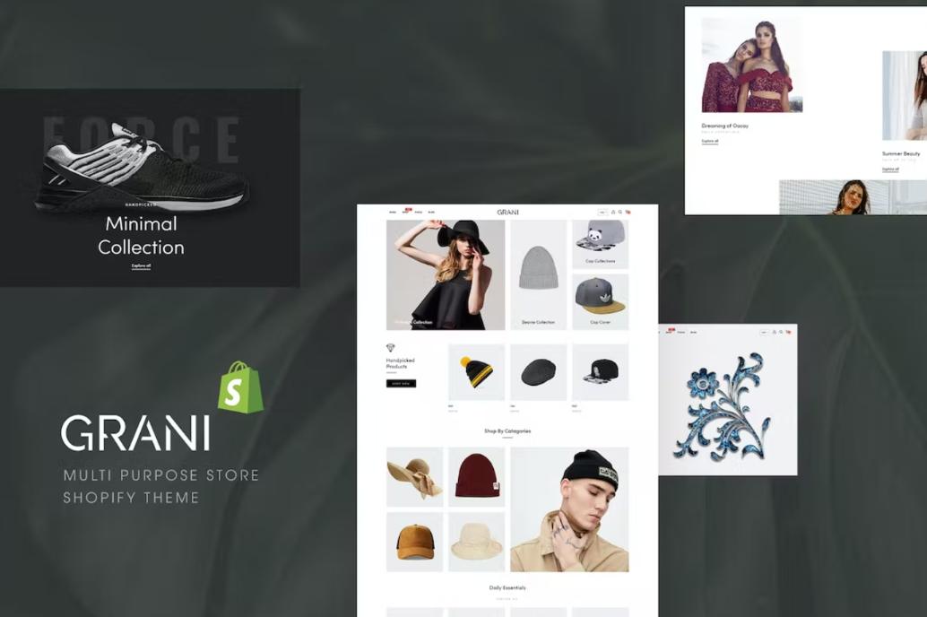 Minimal Shopify Website Theme