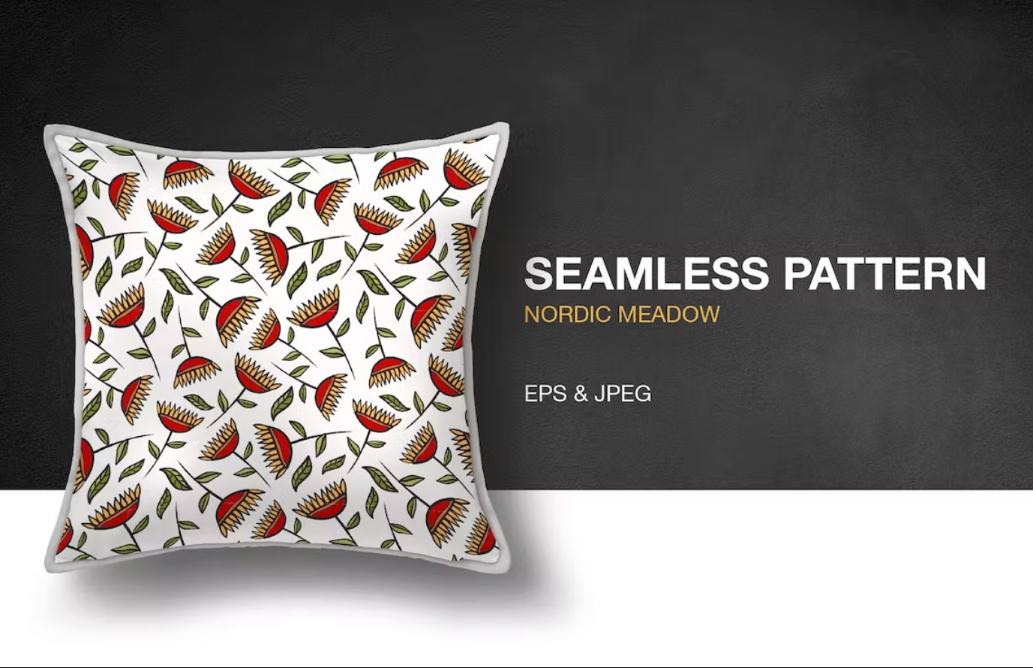 Nordic Meadow Pattern Designs