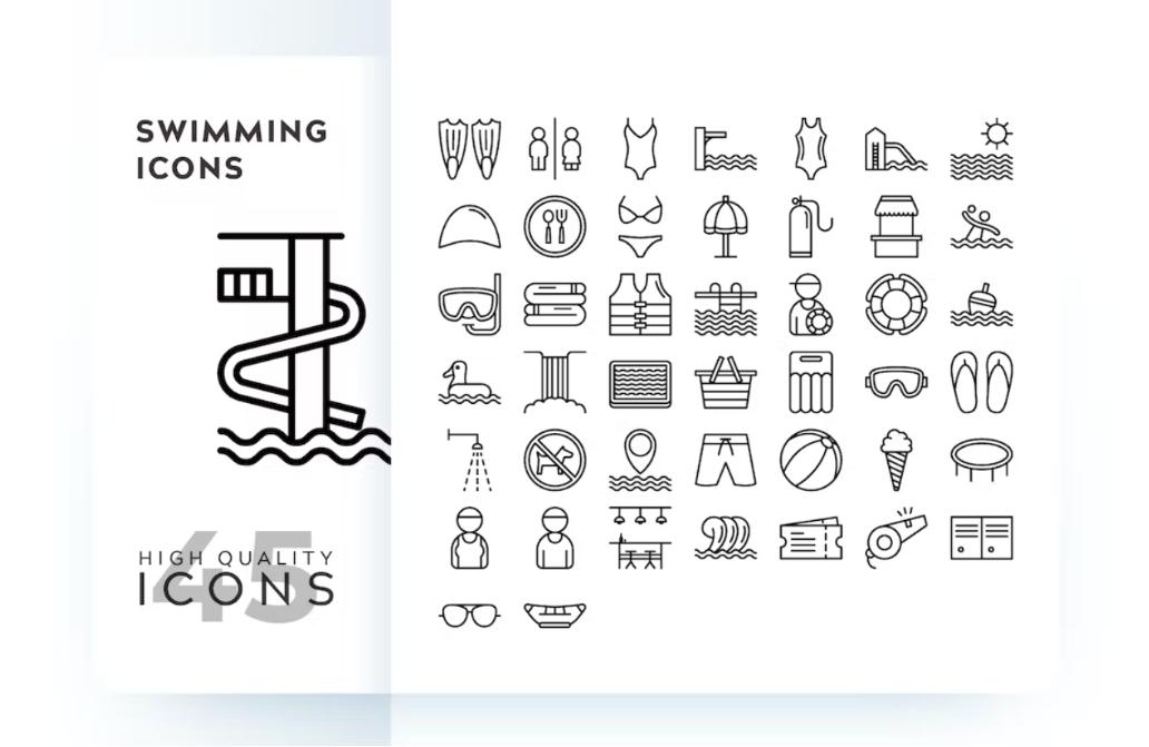Outline Vector Icons Set