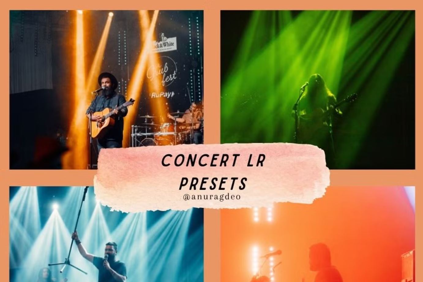Photography Concert Presets
