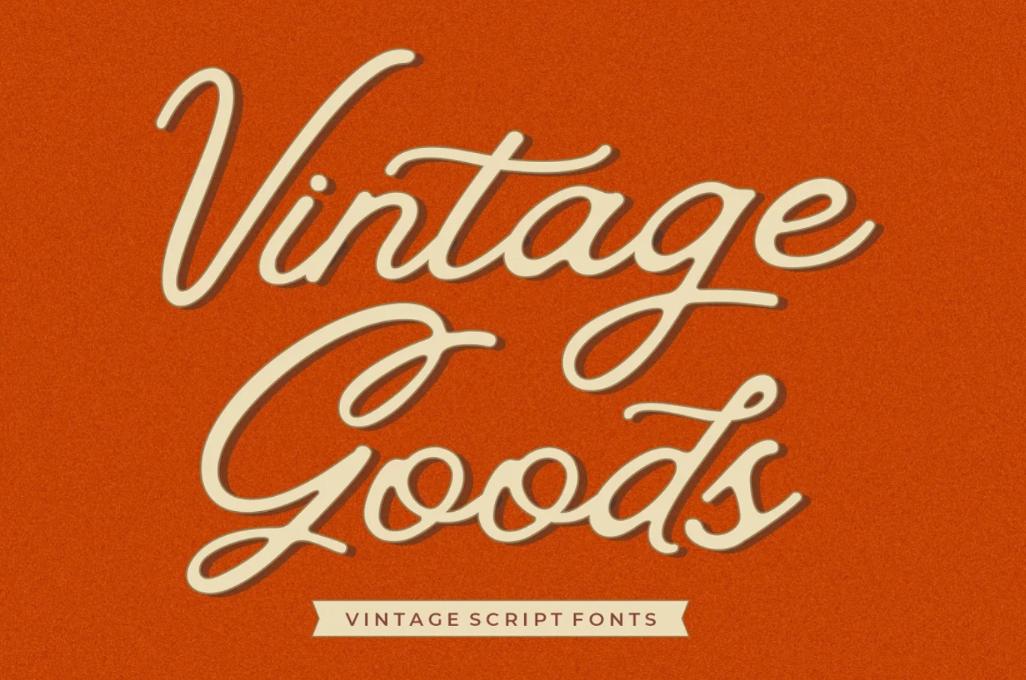 Vintage Hand Drawn Fonts
