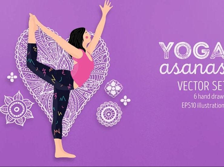 15+ Yoga Illustrations PNG JPEG Download FREE