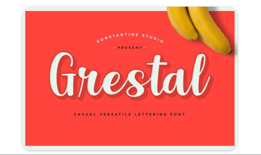 casual Lettering Display Typeface