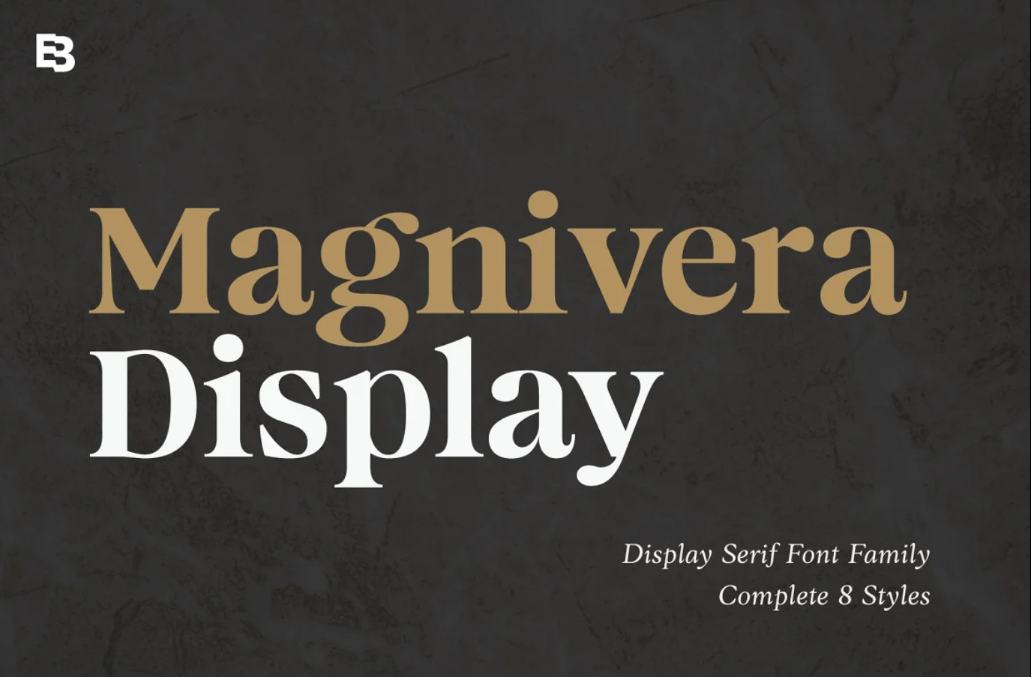 8 Unique Display Fonts