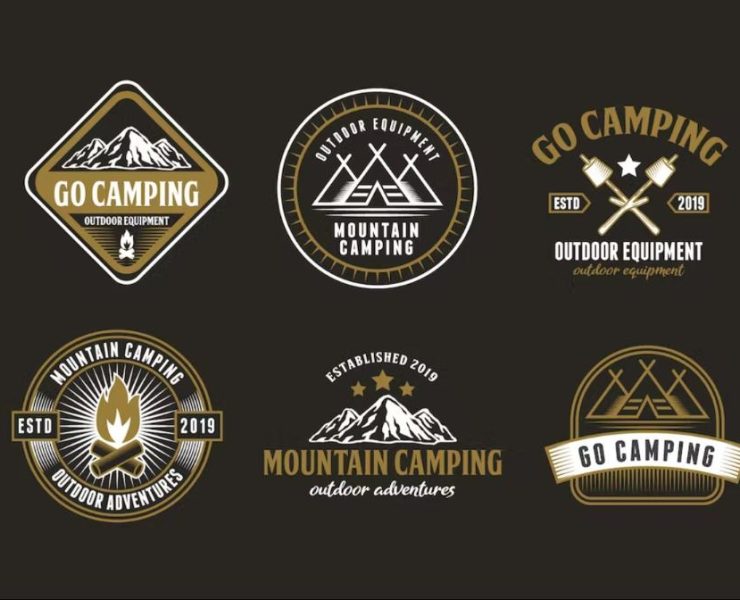 15+ Camping Logo Design Template Download