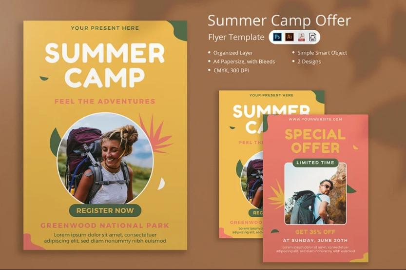 Ai and PS Summer Camp Flyer