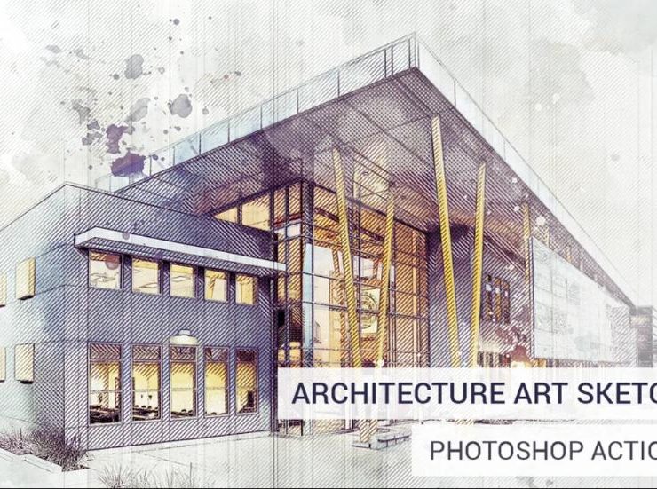 15+ Architecture Photoshop Action PS Download