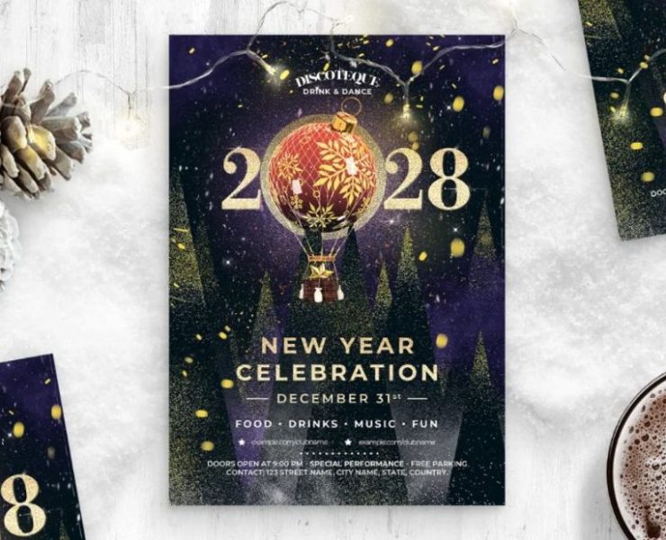 New Year Eve Flyer Temmplate
