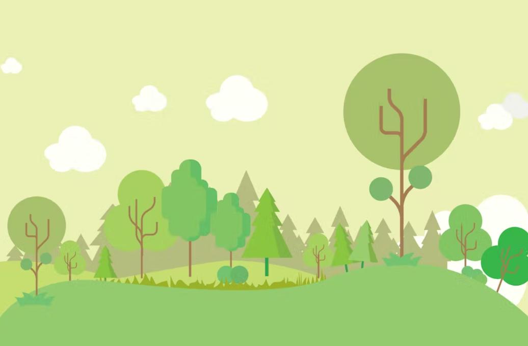 Creative Forest Vector background