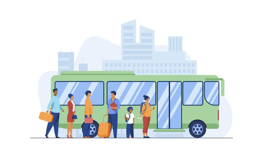 Free Transport Bus Illustration