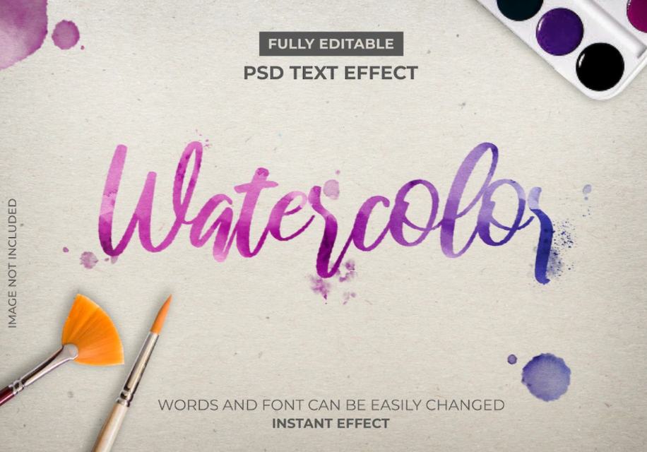 Fully Editable Text Effect Download