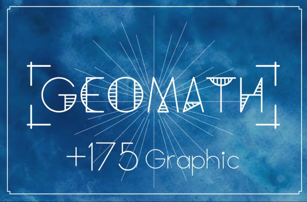 Geometric Graphic Style Fonts