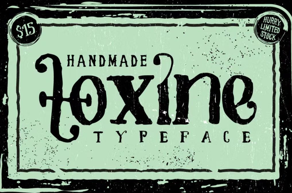 Hand Made Rustic Fonts
