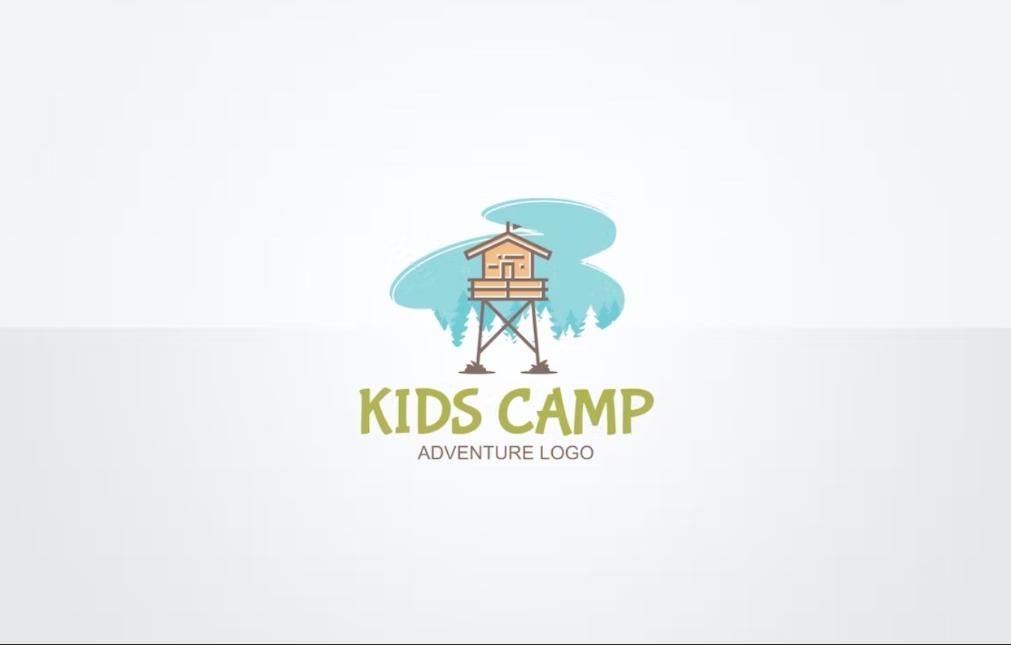 Kids Camping Identity Design