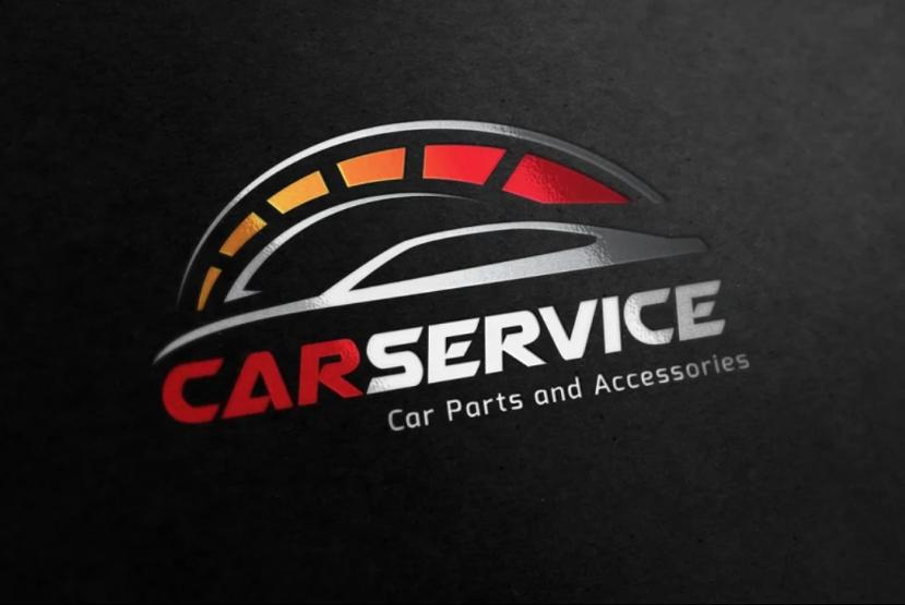 Modern car Service Logo Design