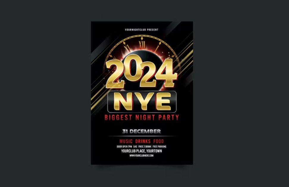 New Year Night Flyer