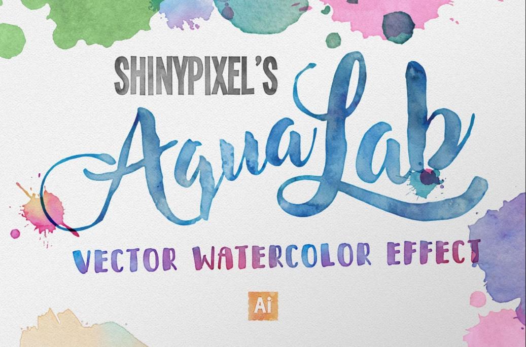 Professional Watercolor Vector Text Effect