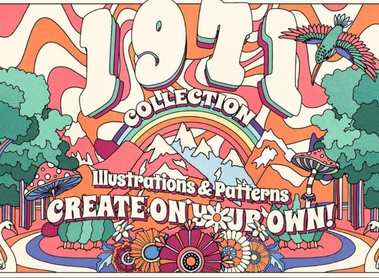 15+ Hippie Illustrations AI PNG FREE Download